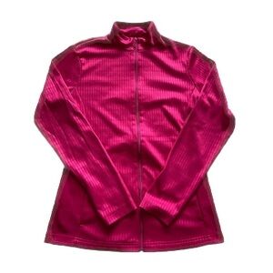 Grand Slam Pink Full Zip Workout Top